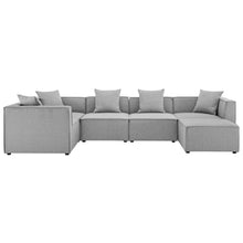 Load image into Gallery viewer, Saybrook 6-Piece Outdoor Patio Upholstered Sectional Sofa by Modway
