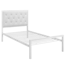 Load image into Gallery viewer, Mia Vinyl Twin Bed by Modway
