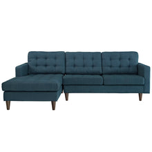 Load image into Gallery viewer, Empress Left-Facing Upholstered Fabric Sectional Sofa by Modway

