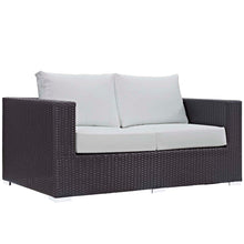 Load image into Gallery viewer, Convene 4 Piece Set Outdoor Patio with Fire Pit by Modway
