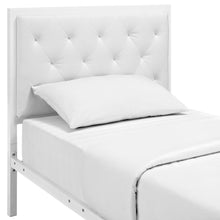 Load image into Gallery viewer, Mia Vinyl Twin Bed by Modway
