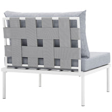 Load image into Gallery viewer, Harmony Armless Outdoor Patio Aluminum Chair by Modway
