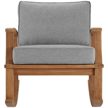 Load image into Gallery viewer, Marina Outdoor Patio Teak Rocking Chair by Modway
