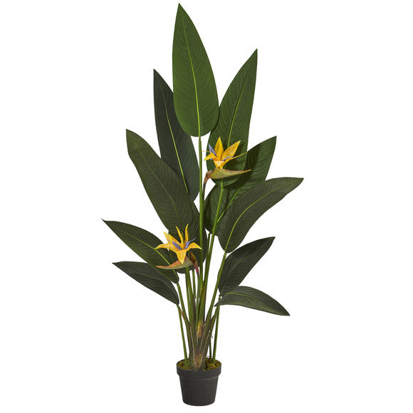 4.5' Bird of Paradise Artificial Plant (Real Touch)