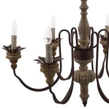 Load image into Gallery viewer, Bountiful Vintage French Pendant Ceiling Light Candelabra Chandelier by Modway
