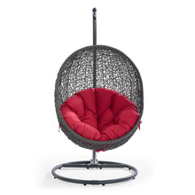 Load image into Gallery viewer, Hide Outdoor Patio Swing Chair With Stand by Modway
