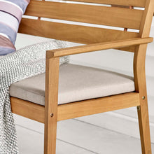 Load image into Gallery viewer, Viewscape Outdoor Patio Ash Wood Loveseat by Modway
