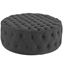 Load image into Gallery viewer, Amour Upholstered Fabric Ottoman by Modway
