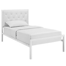 Load image into Gallery viewer, Mia Vinyl Twin Bed by Modway
