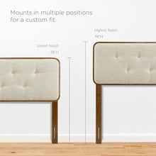 Load image into Gallery viewer, Bridgette Wood Full Platform Bed With Splayed Legs by Modway
