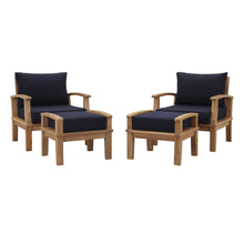Load image into Gallery viewer, Marina 4 Piece Outdoor Patio Teak Set by Modway
