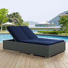 Load image into Gallery viewer, Sojourn Outdoor Patio Sunbrella¨ Double Chaise by Modway
