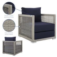 Load image into Gallery viewer, Aura Rattan Outdoor Patio Armchair by Modway
