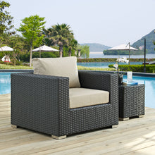 Load image into Gallery viewer, Sojourn Outdoor Patio Sunbrella¨ Armchair by Modway
