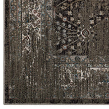 Load image into Gallery viewer, Berit Distressed Vintage Floral Lattice 8x10 Area Rug by Modway
