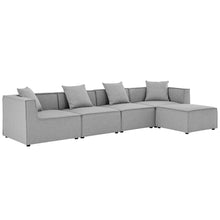 Load image into Gallery viewer, Saybrook 5-Piece Outdoor Patio Upholstered Sectional Sofa by Modway
