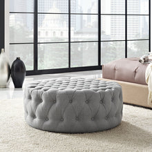 Load image into Gallery viewer, Amour Upholstered Fabric Ottoman by Modway
