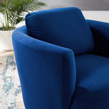 Load image into Gallery viewer, Pirouette Performance Velvet Swivel Armchair by Modway
