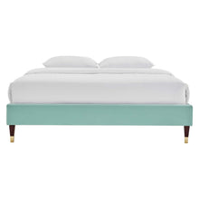 Load image into Gallery viewer, Harlow Performance Velvet Full Platform Bed Frame by Modway
