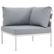 Load image into Gallery viewer, Harmony 6 Piece Outdoor Patio Aluminum Sectional Sofa Set by Modway
