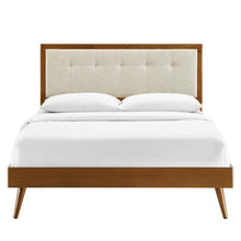 Load image into Gallery viewer, Willow Wood King Platform Bed With Splayed Legs by Modway
