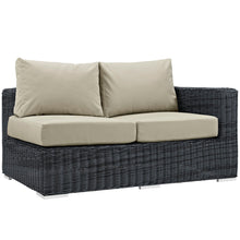 Load image into Gallery viewer, Summon Outdoor Patio Sunbrella¨ Right Arm Loveseat by Modway
