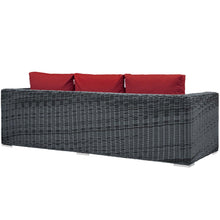 Load image into Gallery viewer, Summon Outdoor Patio Sunbrella¨ Sofa by Modway
