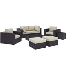 Load image into Gallery viewer, Convene 8 Piece Outdoor Patio Sectional Set by Modway
