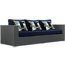 Load image into Gallery viewer, Sojourn 3 Piece Outdoor Patio Sunbrella¨ Sectional Set by Modway
