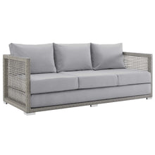 Load image into Gallery viewer, Aura 3 Piece Outdoor Patio Wicker Rattan Set by Modway
