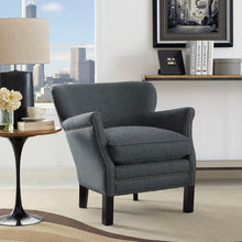Load image into Gallery viewer, Key Upholstered Fabric Armchair by Modway
