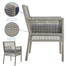 Load image into Gallery viewer, Aura Outdoor Patio Wicker Rattan Dining Armchair by Modway
