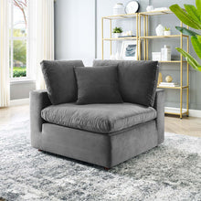 Load image into Gallery viewer, Commix Down Filled Overstuffed Performance Velvet Corner Chair by Modway
