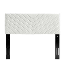 Load image into Gallery viewer, Alyson Angular Channel Tufted Performance Velvet Full / Queen Headboard by Modway

