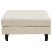 Load image into Gallery viewer, Empress Upholstered Fabric Large Ottoman by Modway

