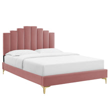 Load image into Gallery viewer, Elise Performance Velvet Twin Platform Bed by Modway
