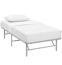 Load image into Gallery viewer, Horizon Stainless Steel Twin Bed Frame by Modway
