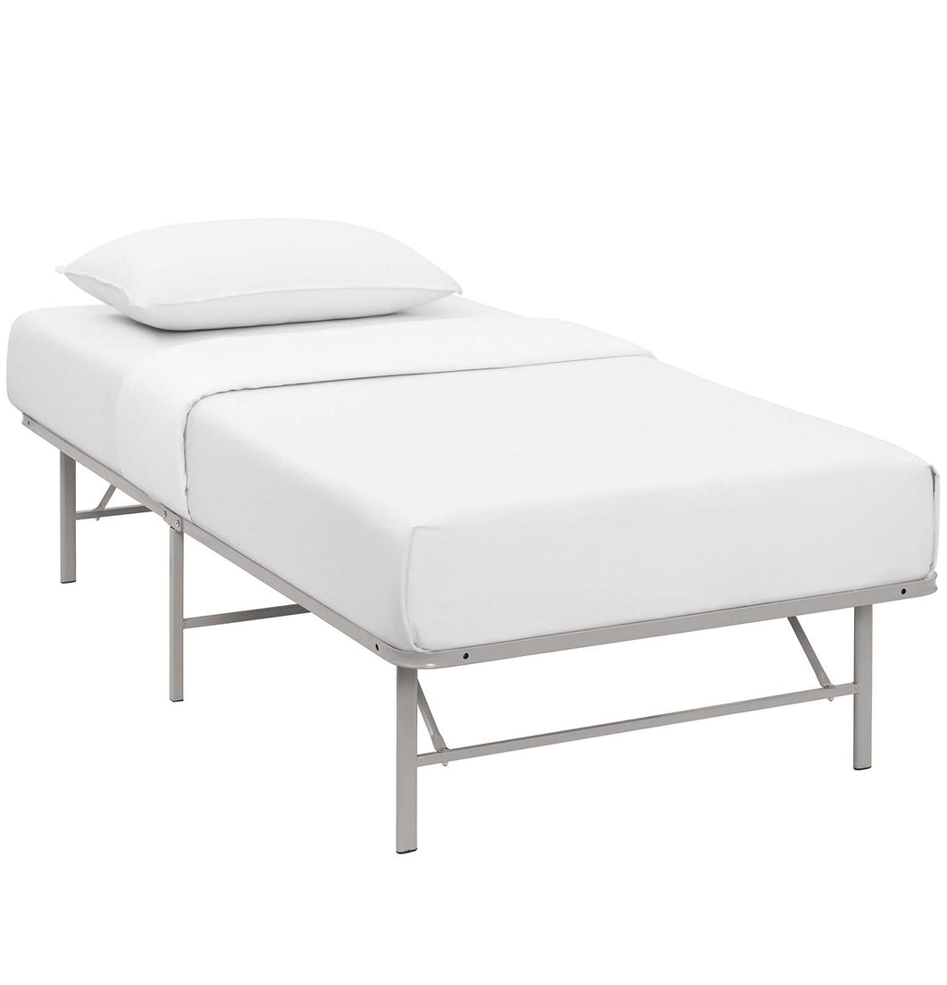 Horizon Stainless Steel Twin Bed Frame by Modway