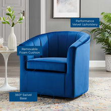 Load image into Gallery viewer, Prospect Performance Velvet Swivel Armchair by Modway
