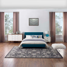 Load image into Gallery viewer, Kazia Distressed Floral Lattice 8x10 Area Rug by Modway
