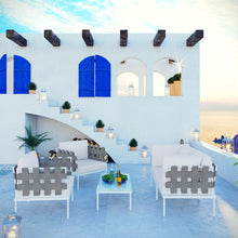 Load image into Gallery viewer, Harmony 5Piece Outdoor Patio Aluminum Sectional Sofa Set by Modway
