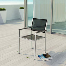 Load image into Gallery viewer, Shore Outdoor Patio Aluminum Dining Chair by Modway
