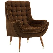 Load image into Gallery viewer, Suggest Button Tufted Performance Velvet Lounge Chair by Modway
