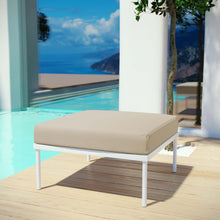 Load image into Gallery viewer, Harmony Outdoor Patio Aluminum Ottoman by Modway
