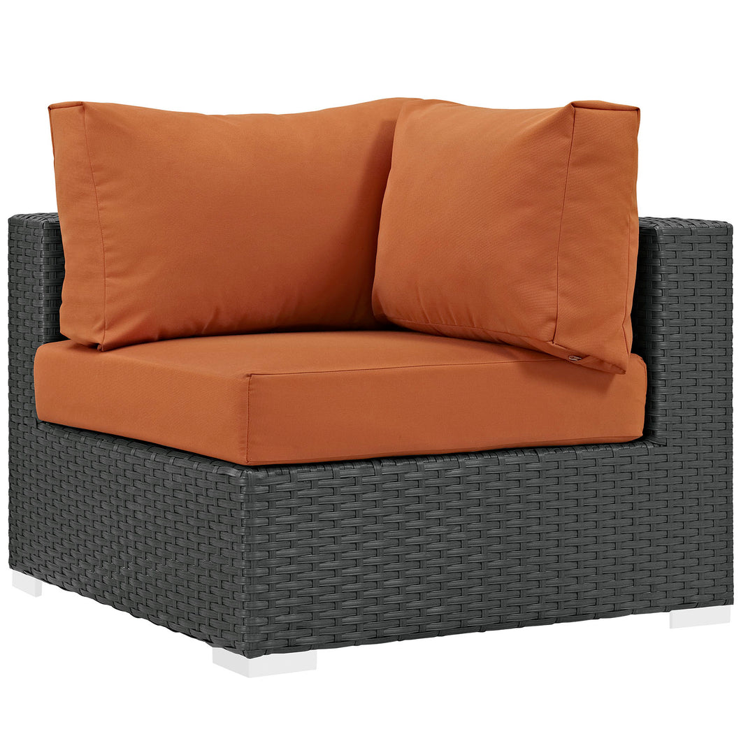 Sojourn Outdoor Patio Sunbrella¨ Corner by Modway