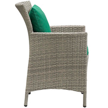 Load image into Gallery viewer, Conduit Outdoor Patio Wicker Rattan Dining Armchair by Modway
