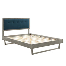 Load image into Gallery viewer, Willow Wood Queen Platform Bed With Angular Frame by Modway
