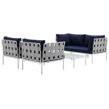 Load image into Gallery viewer, Harmony 5Piece Outdoor Patio Aluminum Sectional Sofa Set by Modway
