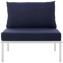 Load image into Gallery viewer, Harmony Armless Outdoor Patio Aluminum Chair by Modway
