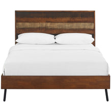 Load image into Gallery viewer, Arwen Queen Rustic Wood Bed by Modway

